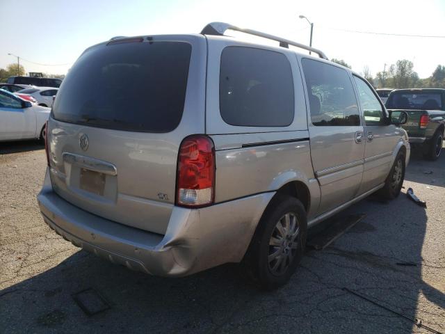 5GADV33L56D162574 - 2006 BUICK TERRAZA CX SILVER photo 4