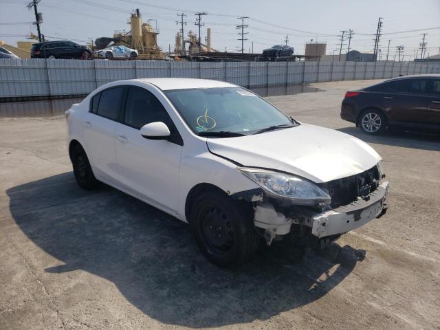 JM1BL1SF0A1305727 - 2010 MAZDA 3 I WHITE photo 1