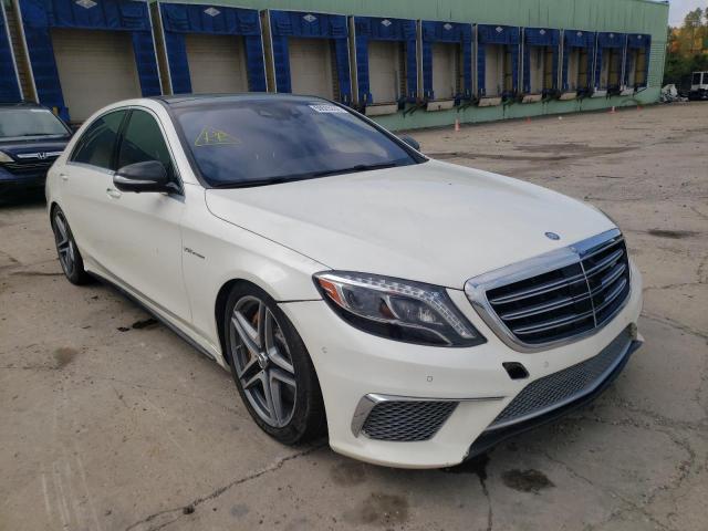 WDDUG7KB1FA157971 - 2015 MERCEDES-BENZ S 65 AMG WHITE photo 1