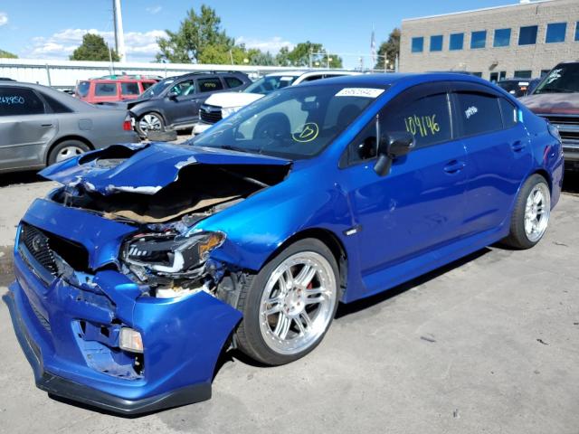 JF1VA1A61F9804815 - 2015 SUBARU WRX BLUE photo 2