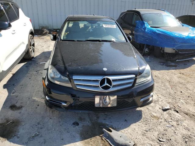 WDDGF4HB5DR258774 - 2013 MERCEDES-BENZ C 250 BLACK photo 9