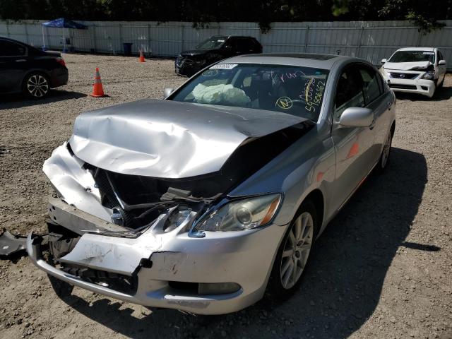 JTHBH96S765008329 - 2006 LEXUS GS 300 SILVER photo 2