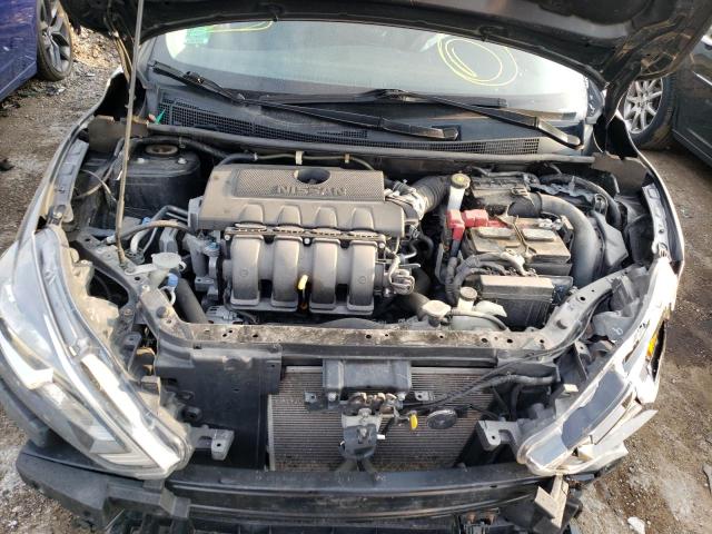 3N1AB7AP6JL631104 - 2018 NISSAN SENTRA 4D GRAY photo 7