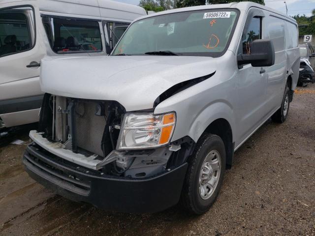 1N6BF0KY3LN811130 - 2020 NISSAN NV 2500 S WHITE photo 2