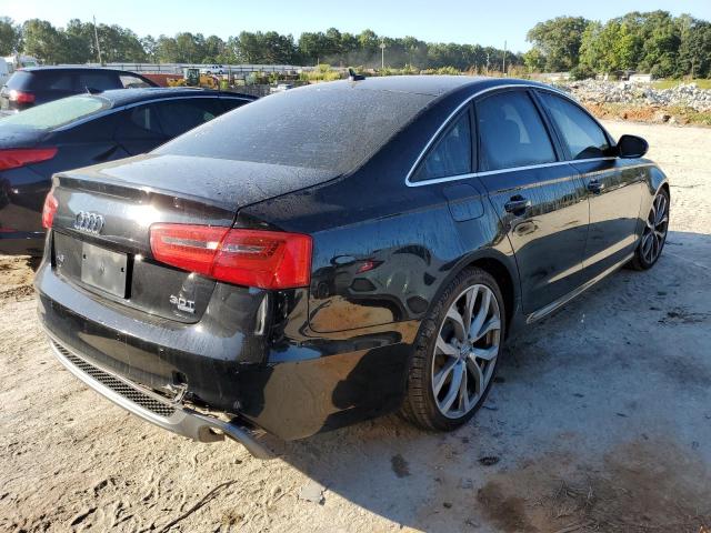 WAUHGAFC1EN089218 - 2014 AUDI A6 PRESTIG BLACK photo 4