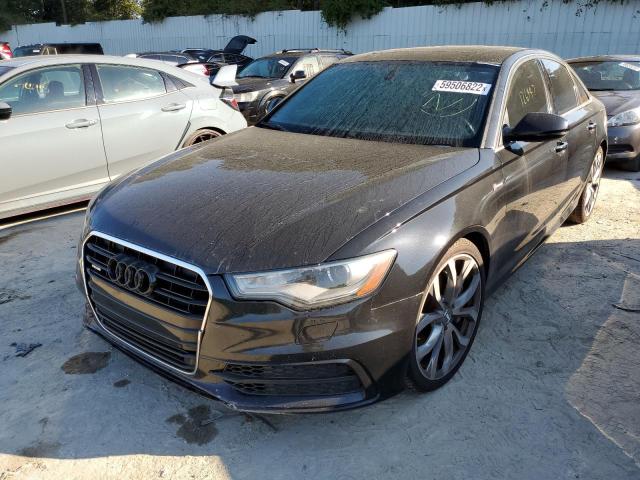 WAUHGAFC1EN089218 - 2014 AUDI A6 PRESTIG BLACK photo 9