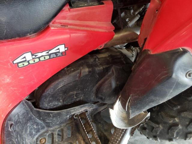 5SAAM46A5C7100285 - 2012 SUZUKI LT-A500 X RED photo 7