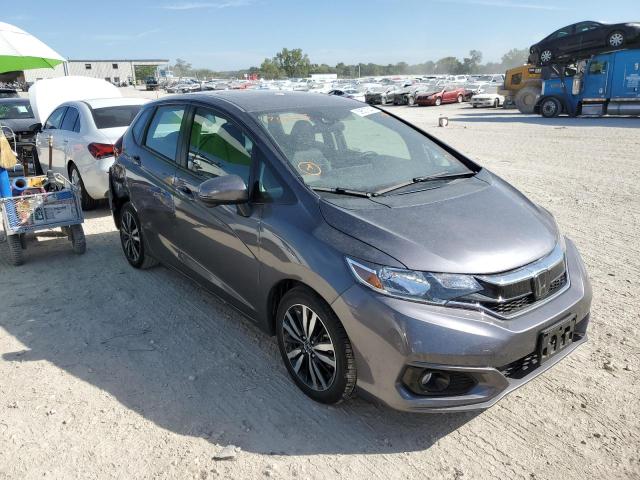 3HGGK5H97LM710315 - 2020 HONDA FIT EXL GRAY photo 1