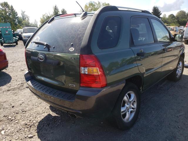 KNDJE723X67159727 - 2006 KIA NEW SPORTA GREEN photo 4