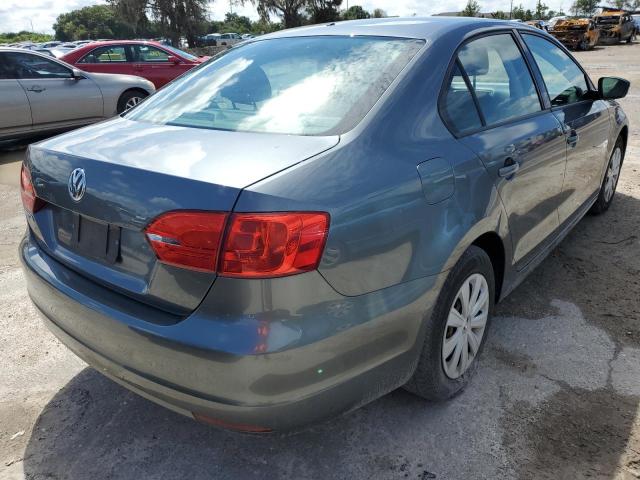 3VW1K7AJ9EM353658 - 2014 VOLKSWAGEN JETTA BASE 灰色 照片 4