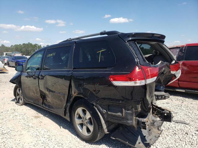 5TDKK3DC4ES442745 - 2014 TOYOTA SIENNA LE BLACK photo 3