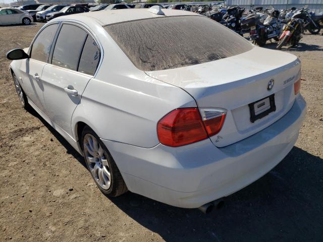 WBAVD33586KV63293 - 2006 BMW 330 XI WHITE photo 3