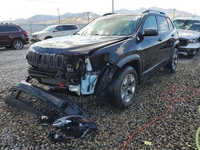 1C4PJMBX7KD104574 - 2019 JEEP CHEROKEE T BLACK photo 2