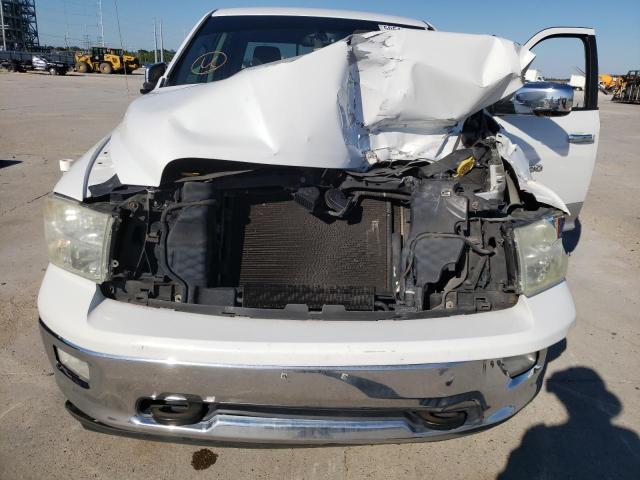 1C6RD6NT7CS101554 - 2012 DODGE RAM 1500 L WHITE photo 7