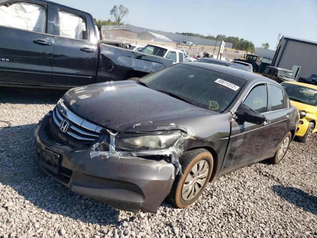 1HGCP2F30BA128498 - 2011 HONDA ACCORD LX GRAY photo 2