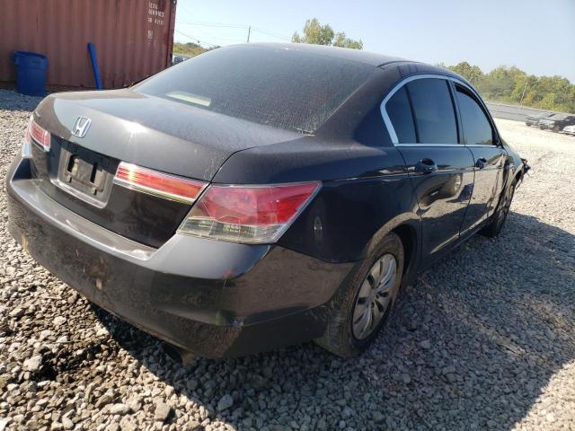 1HGCP2F30BA128498 - 2011 HONDA ACCORD LX GRAY photo 4