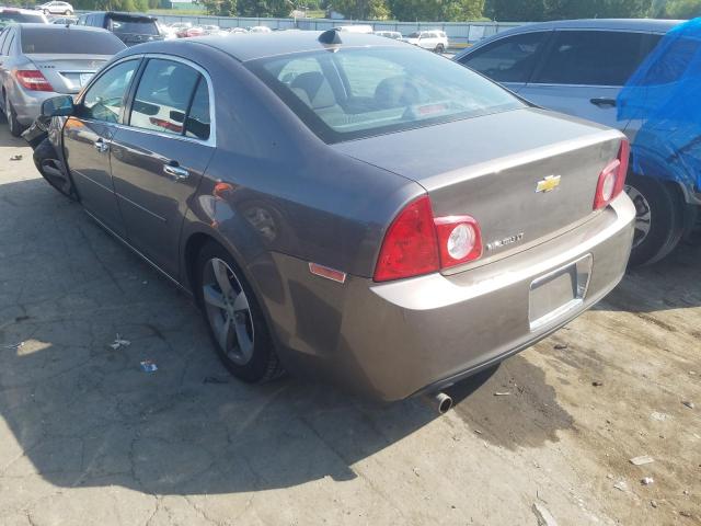 1G1ZC5E00CF208071 - 2012 CHEVROLET MALIBU 1LT 棕色 照片 3