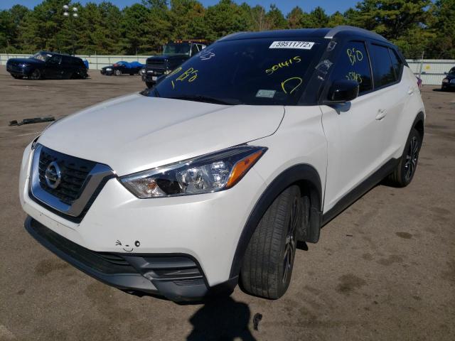 3N1CP5CU7JL501415 - 2018 NISSAN KICKS S WHITE photo 2