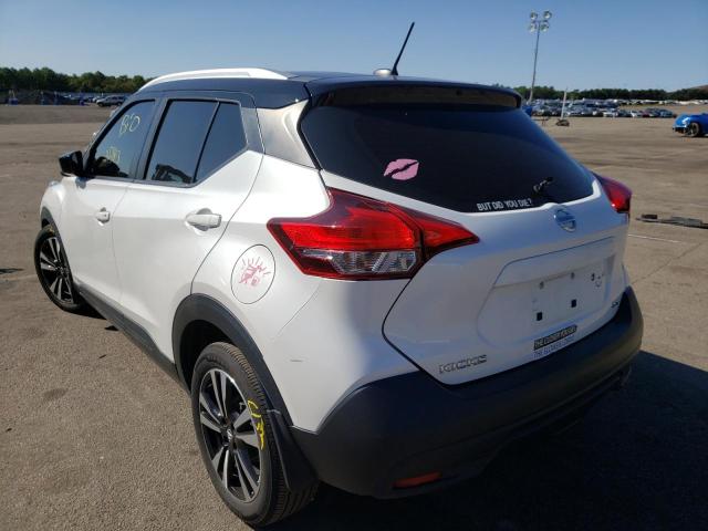 3N1CP5CU7JL501415 - 2018 NISSAN KICKS S WHITE photo 3