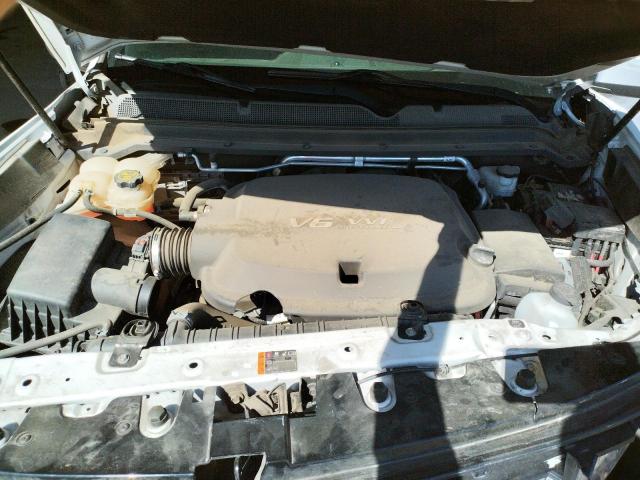 1GCGSCEN2K1153233 - 2019 CHEVROLET COLORADO L WHITE photo 7