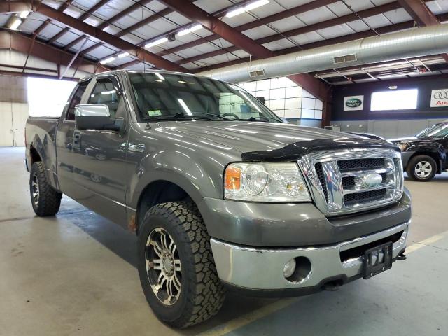 1FTPX14578FA13701 - 2008 FORD F150 GRAY photo 1