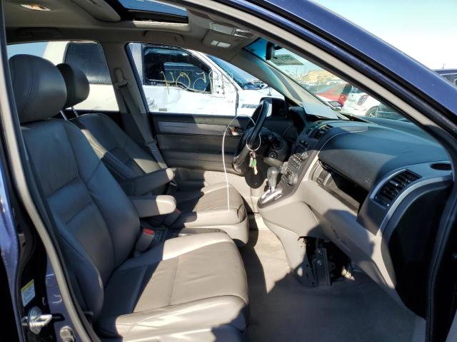 JHLRE38738C057026 - 2008 HONDA CR-V EXL BLUE photo 5