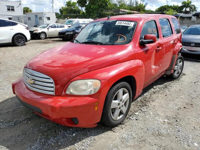 3GNDA23D78S646995 - 2008 CHEVROLET HHR LT RED photo 2