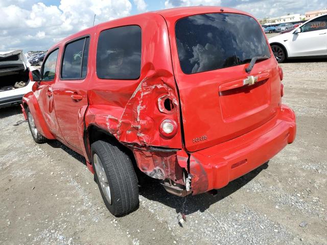 3GNDA23D78S646995 - 2008 CHEVROLET HHR LT RED photo 3