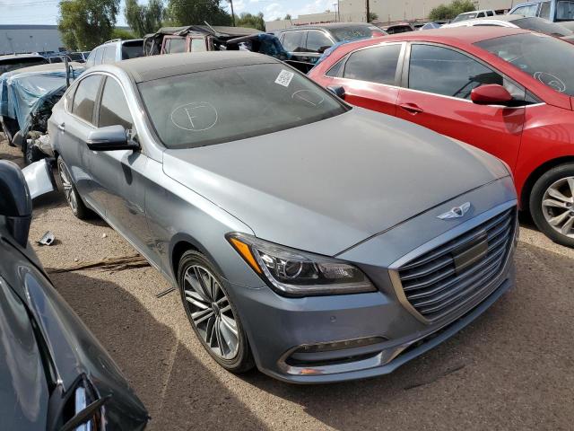 KMHGN4JE6JU216135 - 2018 GENESIS G80 BASE SILVER photo 1