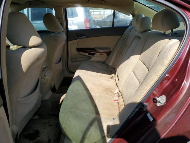 1HGCP26759A123407 - 2009 HONDA ACCORD MAROON photo 6