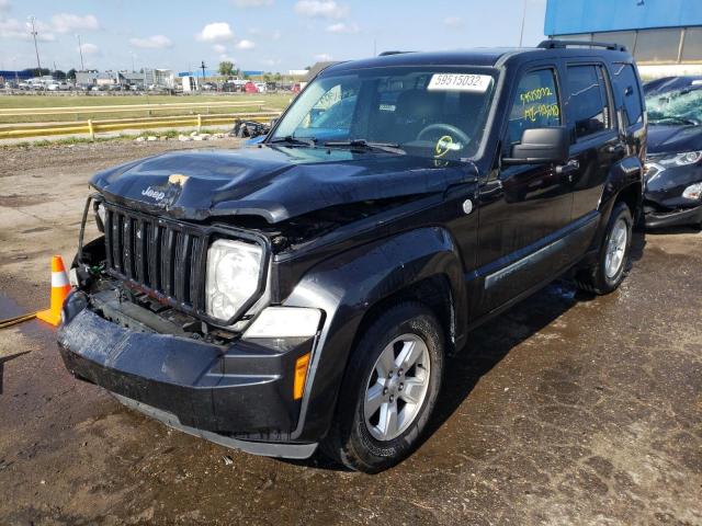 1J4PN2GK7AW112998 - 2010 JEEP LIBERTY SP BLACK photo 2