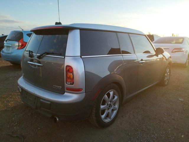 WMWML3C57ATX51854 - 2010 MINI COOPER CLU GRAY photo 4