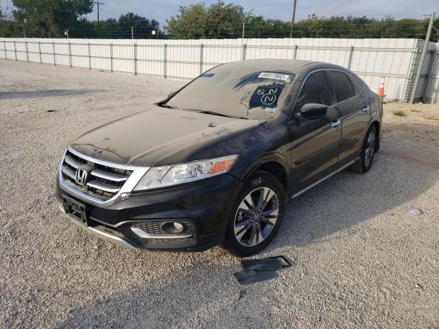 5J6TF1H51EL002695 - 2014 HONDA CROSSTOUR BLACK photo 2