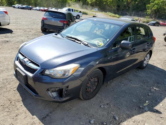 JF1GPAA68DH800593 - 2013 SUBARU IMPREZA CHARCOAL photo 2