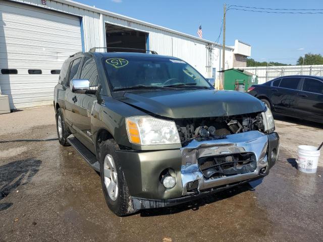 5N1AA08B95N702895 - 2005 NISSAN ARMADA SE GREEN photo 1