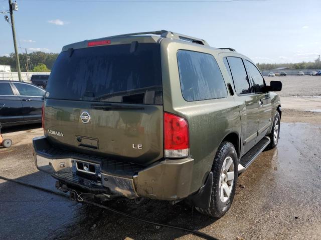 5N1AA08B95N702895 - 2005 NISSAN ARMADA SE GREEN photo 4