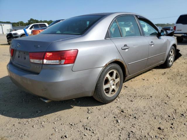 5NPEU46F26H069457 - 2006 HYUNDAI SONATA GLS GRAY photo 4