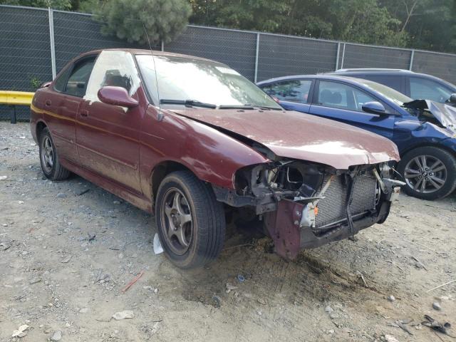 3N1BB51D61L129109 - 2001 NISSAN SENTRA SE MAROON photo 1