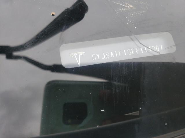 5YJSA1E13FF114307 - 2015 TESLA MODEL S Սպիտակ լուսանկար 10