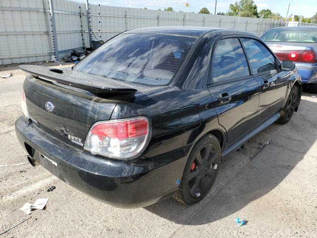 JF1GD79636G509315 - 2006 SUBARU IMPREZA WR BLACK photo 4