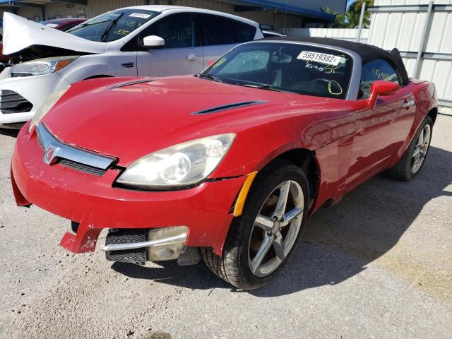 1G8MB35B17Y102484 - 2007 SATURN SKY RED photo 2