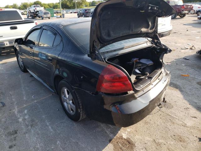 2G2WP552181120536 - 2008 PONTIAC GRAND PRIX BLACK photo 3
