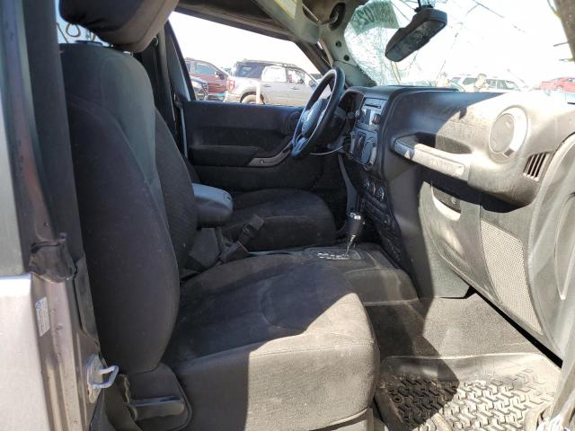 1C4AJWAG8EL207760 - 2014 JEEP WRANGLER S SILVER photo 5