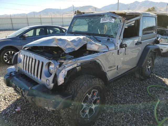 1C4AJWAG8EL207760 - 2014 JEEP WRANGLER S SILVER photo 9