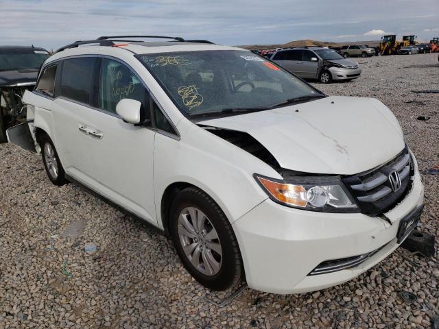 5FNRL5H6XEB079139 - 2014 HONDA ODYSSEY EX WHITE photo 1