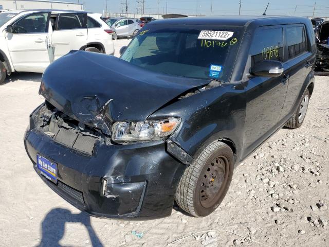 JTLZE4FE0A1110176 - 2010 TOYOTA SCION XB შავი ფოტო 2