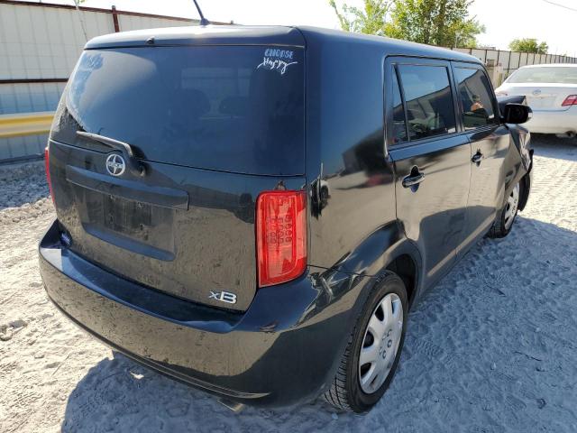 JTLZE4FE0A1110176 - 2010 TOYOTA SCION XB შავი ფოტო 4