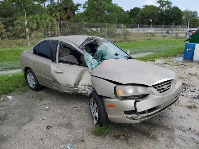 KMHDN46D25U151664 - 2005 HYUNDAI ELANTRA GL TAN photo 1