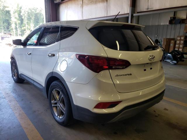 5NMZTDLB3JH092029 - 2018 HYUNDAI SANTA FE S WHITE photo 3