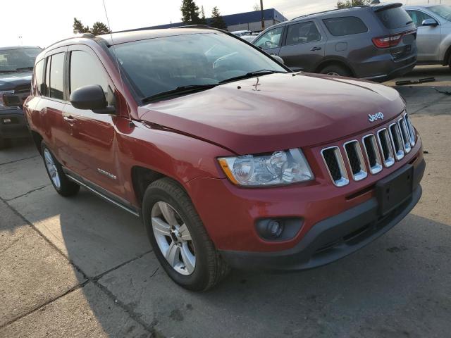 1J4NT4FB8BD137318 - 2011 JEEP COMPASS RED photo 1